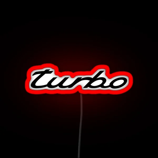 Turbo RGB Neon Sign