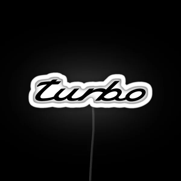 Turbo RGB Neon Sign
