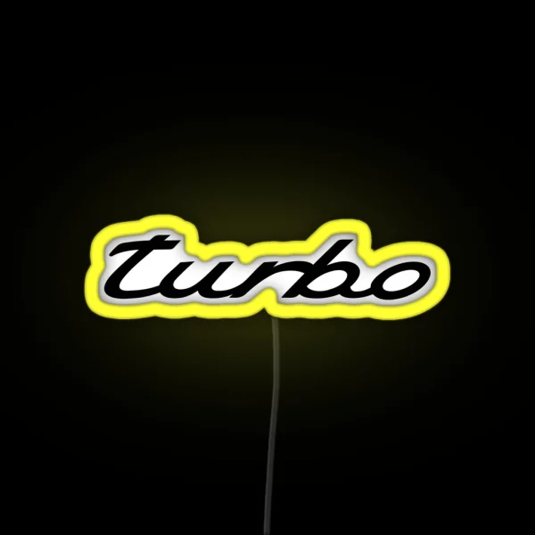 Turbo RGB Neon Sign