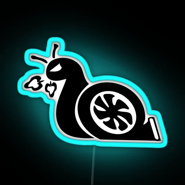 Turbo Snail RGB Neon Sign