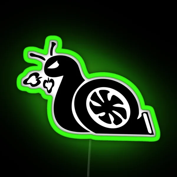 Turbo Snail RGB Neon Sign