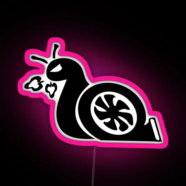 Turbo Snail RGB Neon Sign