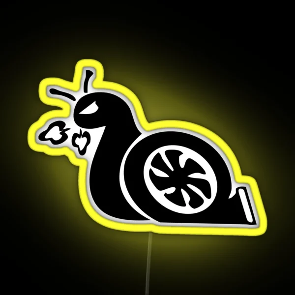 Turbo Snail RGB Neon Sign