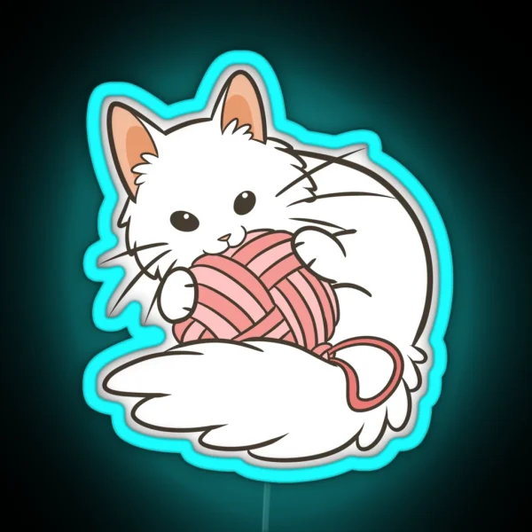 Turkish Angora RGB Neon Sign