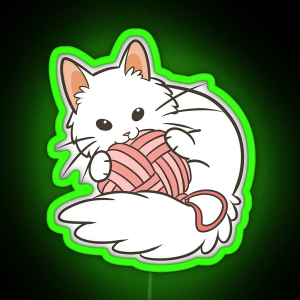 Turkish Angora RGB Neon Sign