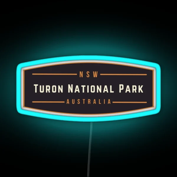 Turon National Park RGB Neon Sign