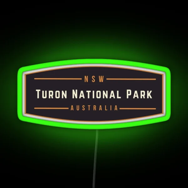 Turon National Park RGB Neon Sign