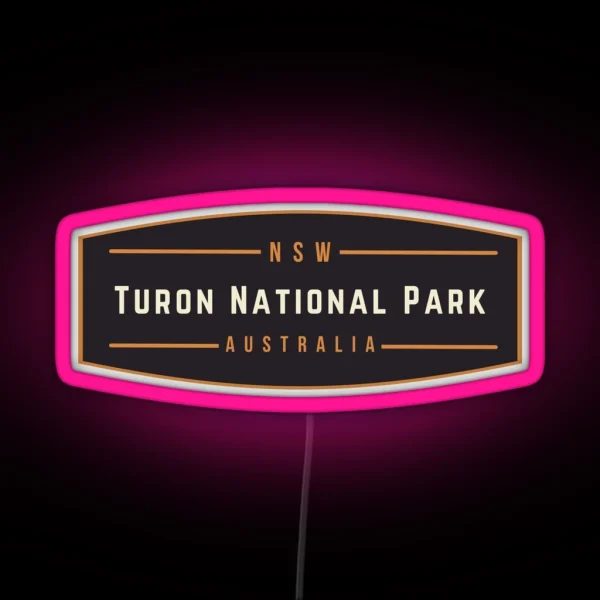 Turon National Park RGB Neon Sign