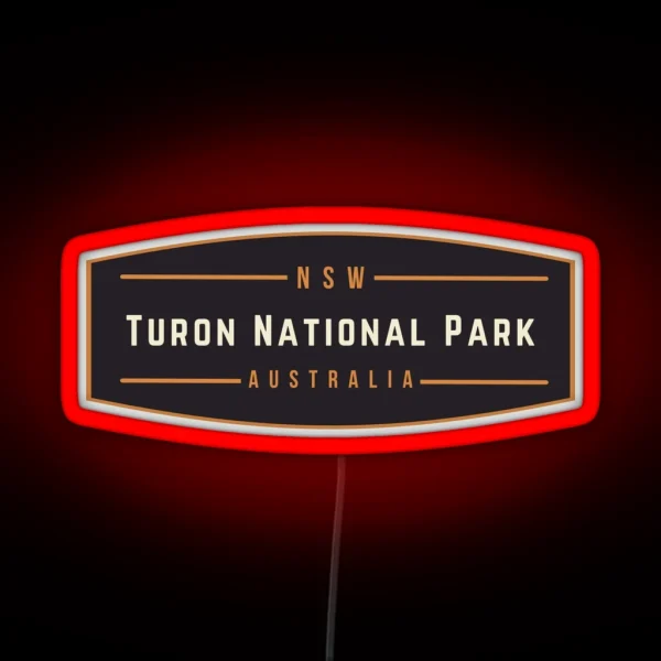 Turon National Park RGB Neon Sign