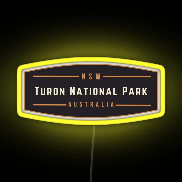 Turon National Park RGB Neon Sign