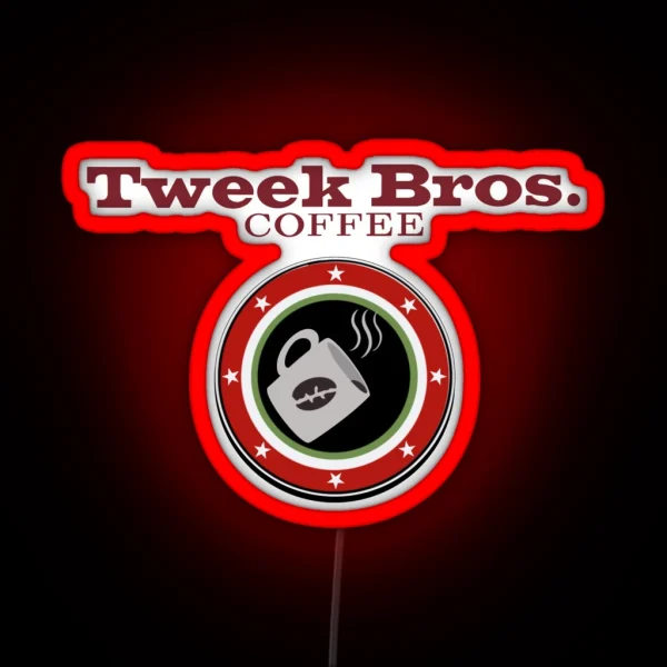 Tweek Bros Coffee RGB Neon Sign