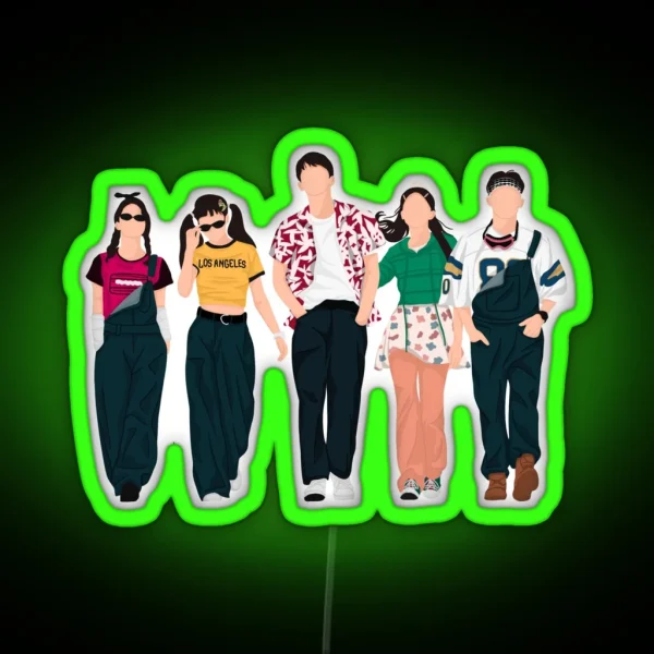 Twenty Five Twenty One Kdrama RGB Neon Sign