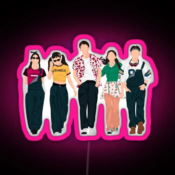 Twenty Five Twenty One Kdrama RGB Neon Sign