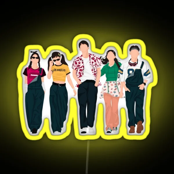 Twenty Five Twenty One Kdrama RGB Neon Sign