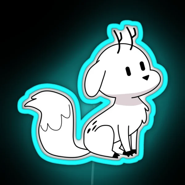 Twig Deerfox Hilda RGB Neon Sign
