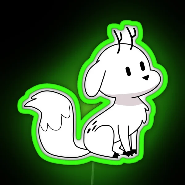 Twig Deerfox Hilda RGB Neon Sign