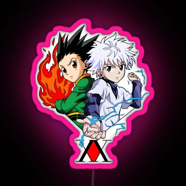 Two Best Friends RGB Neon Sign