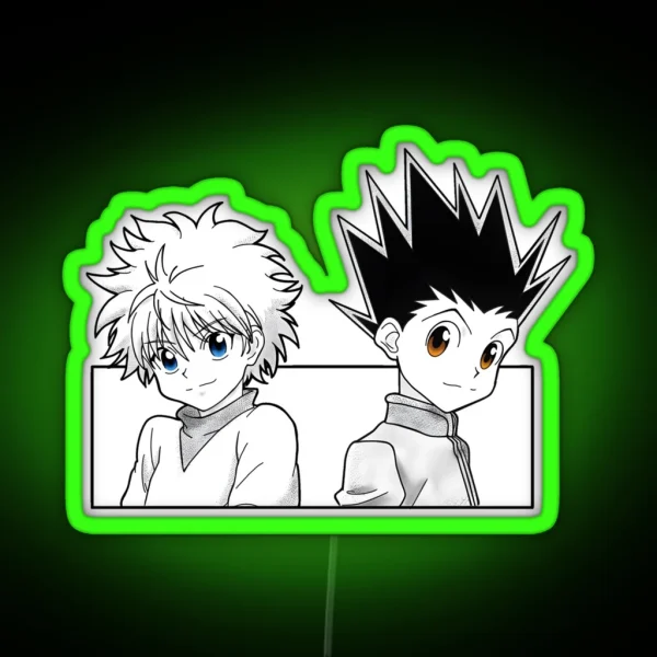Two Best Friends RGB Neon Sign