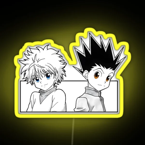 Two Best Friends RGB Neon Sign