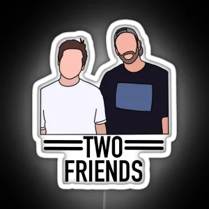 Two Friends RGB Neon Sign