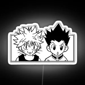 Two Funny Best Friends RGB Neon Sign