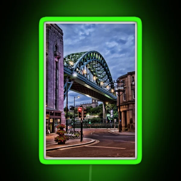 Tyne Bridge RGB Neon Sign