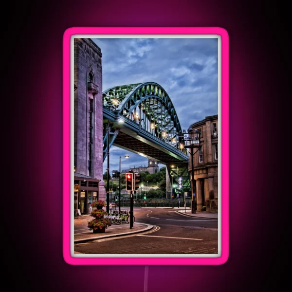 Tyne Bridge RGB Neon Sign
