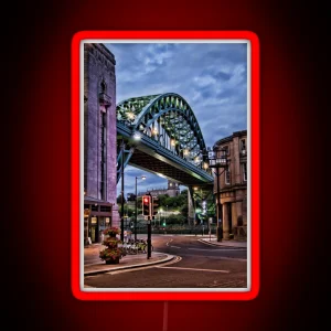 Tyne Bridge RGB Neon Sign