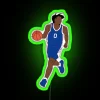 Tyrese Maxey RGB neon sign.