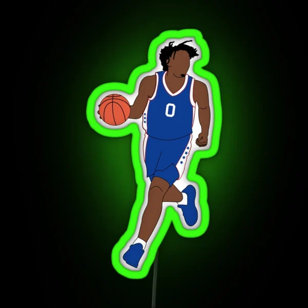 Tyrese Maxey RGB Neon Sign