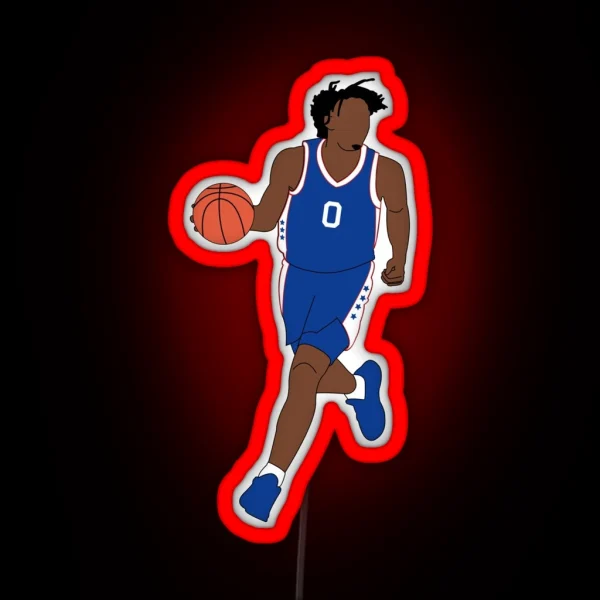 Tyrese Maxey RGB Neon Sign