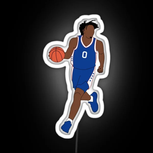 Tyrese Maxey RGB Neon Sign