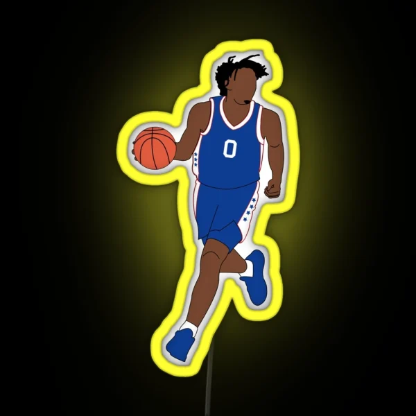 Tyrese Maxey RGB Neon Sign