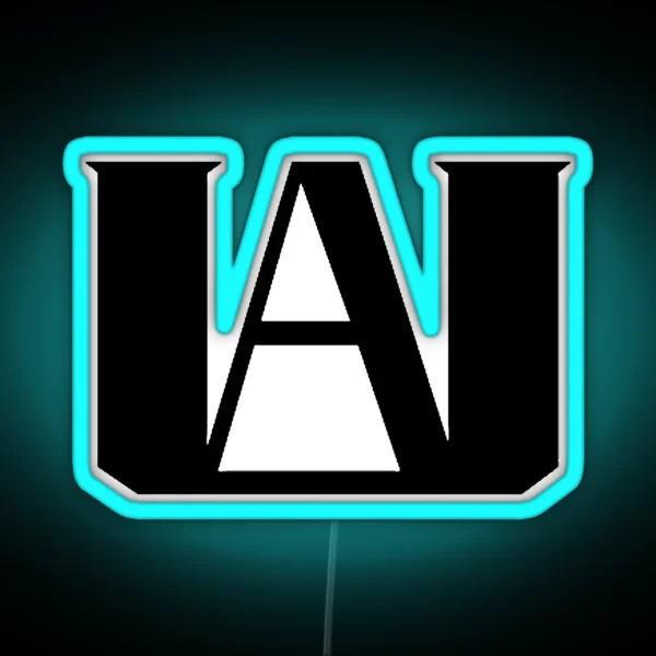 UA Hero Academy My Hero Academy RGB Neon Sign