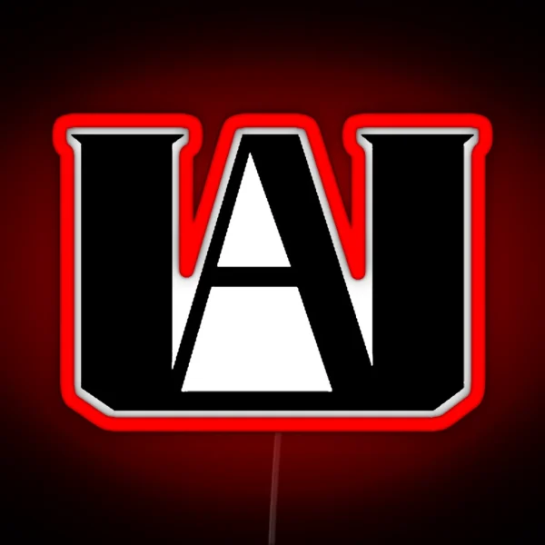 UA Hero Academy My Hero Academy RGB Neon Sign