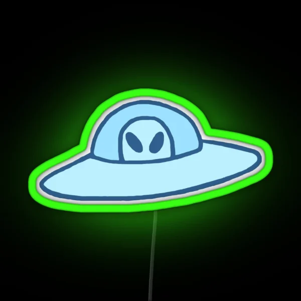 UFO RGB Neon Sign