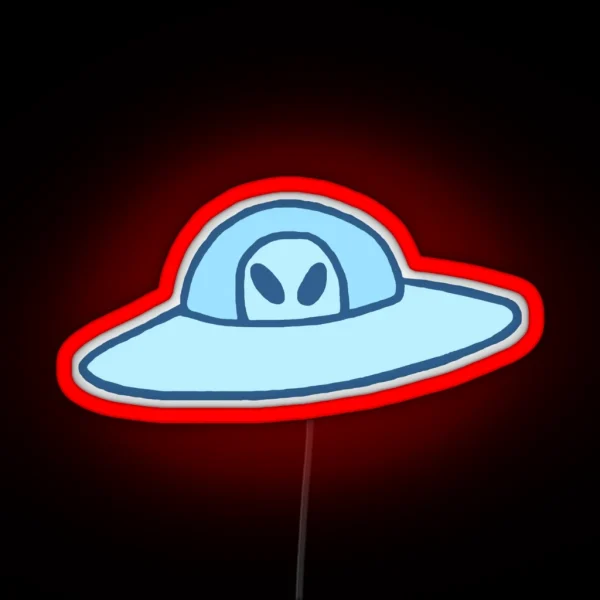 UFO RGB Neon Sign