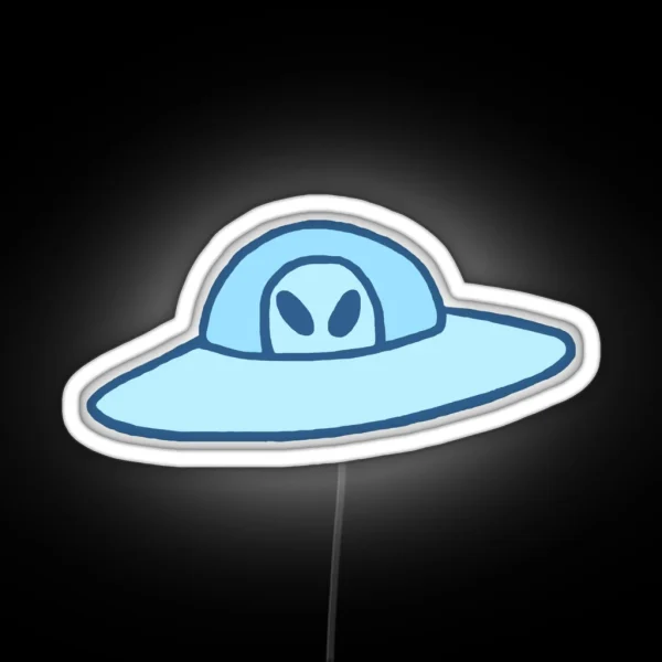 UFO RGB Neon Sign