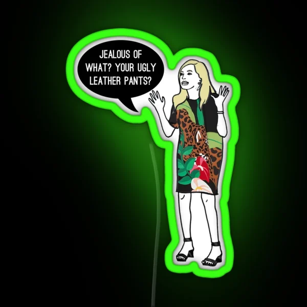 Ugly Leather Pants RGB Neon Sign