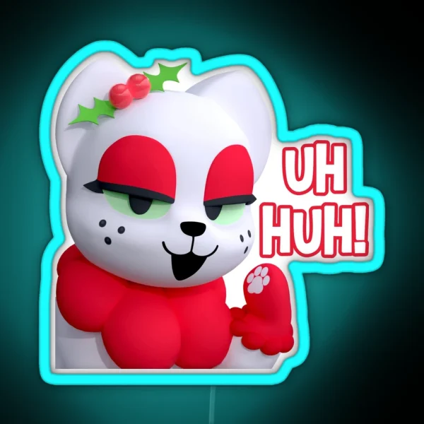 UH HUH RGB Neon Sign