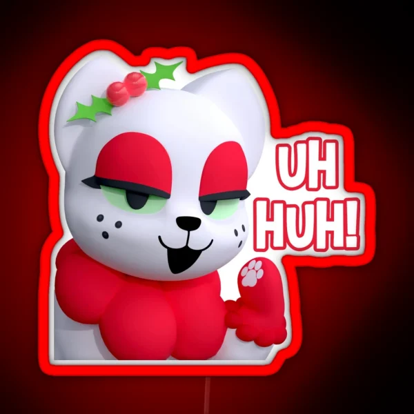 UH HUH RGB Neon Sign