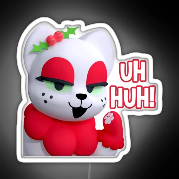 UH HUH RGB Neon Sign