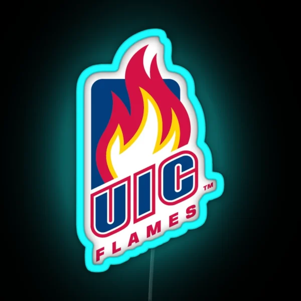 UIC RGB Neon Sign