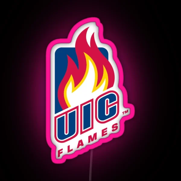 UIC RGB Neon Sign
