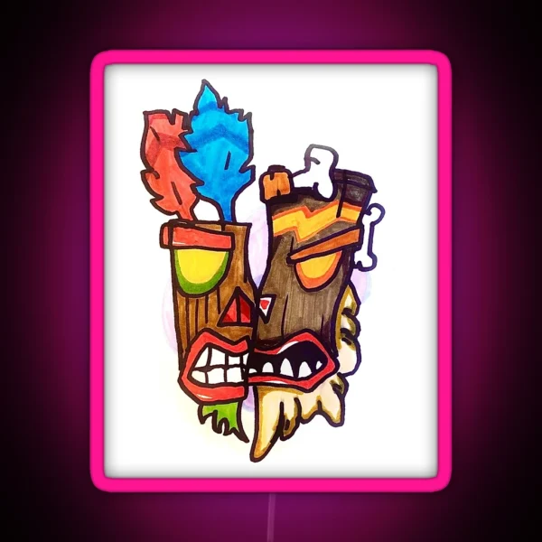 Uka Aku RGB Neon Sign