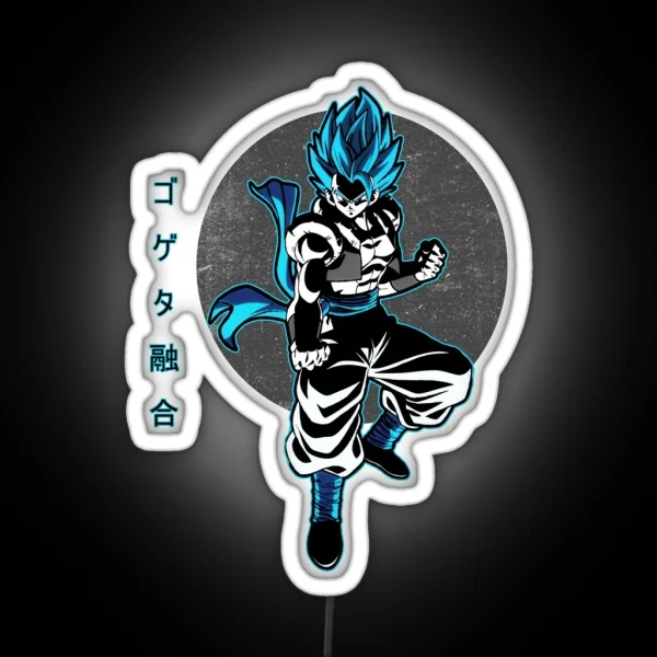 Ultimate Fusion Gogeta Classic Design RGB Neon Sign