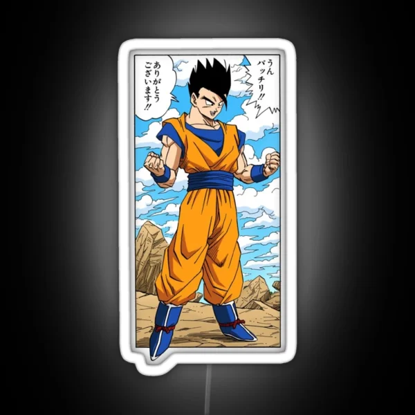 Ultimate Gohan Manga RGB Neon Sign