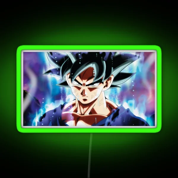 Ultra Instinct Goku Mastered Migatte No Gokui RGB Neon Sign