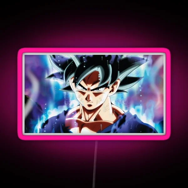 Ultra Instinct Goku Mastered Migatte No Gokui RGB Neon Sign