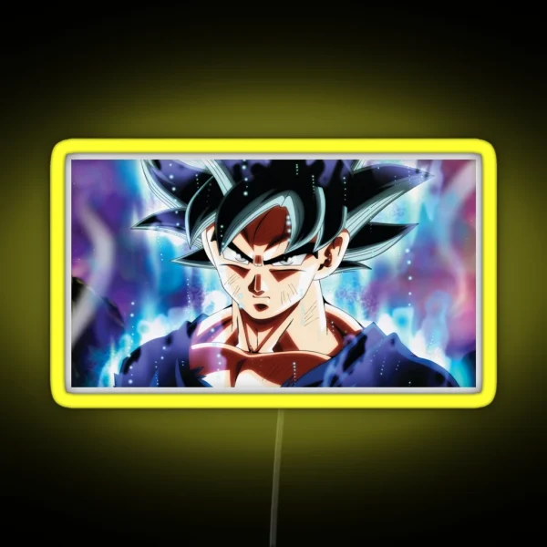 Ultra Instinct Goku Mastered Migatte No Gokui RGB Neon Sign